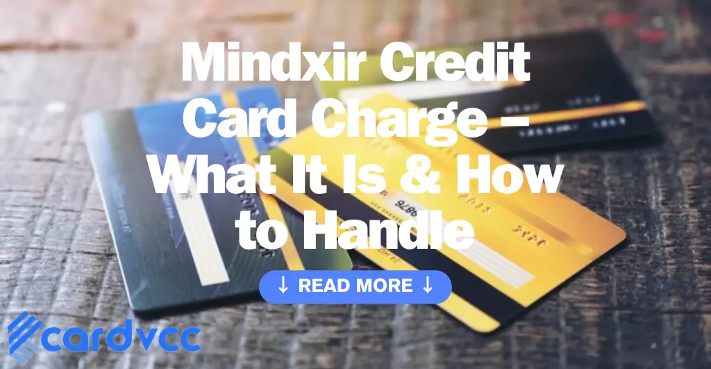 Mindxir Credit Card Charge