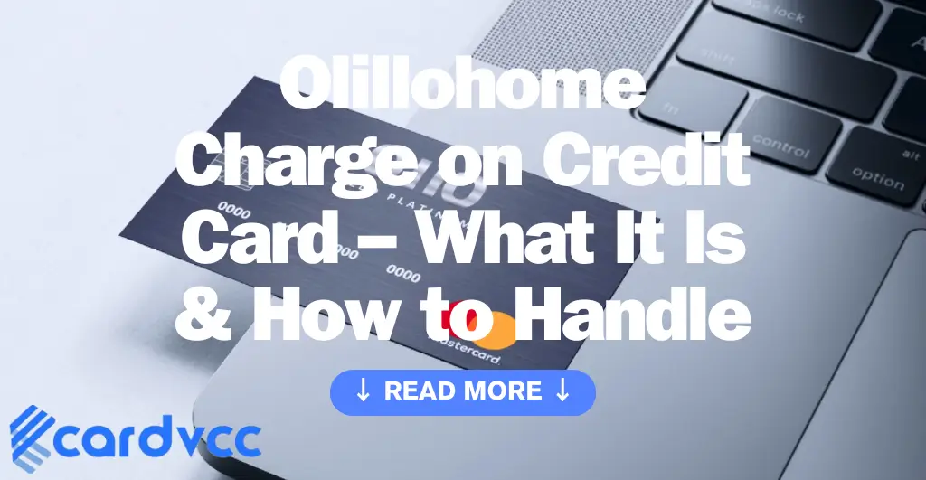 Olillohome Charge on Credit Card