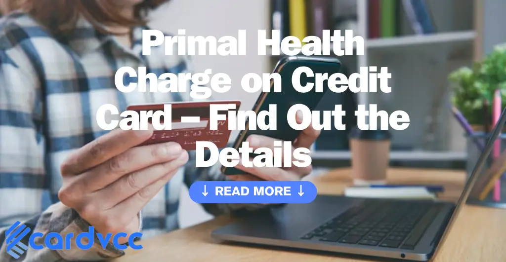 Primal Health Charge on Credit Card