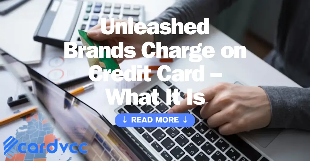 Unleashed Brands Charge on Credit Card