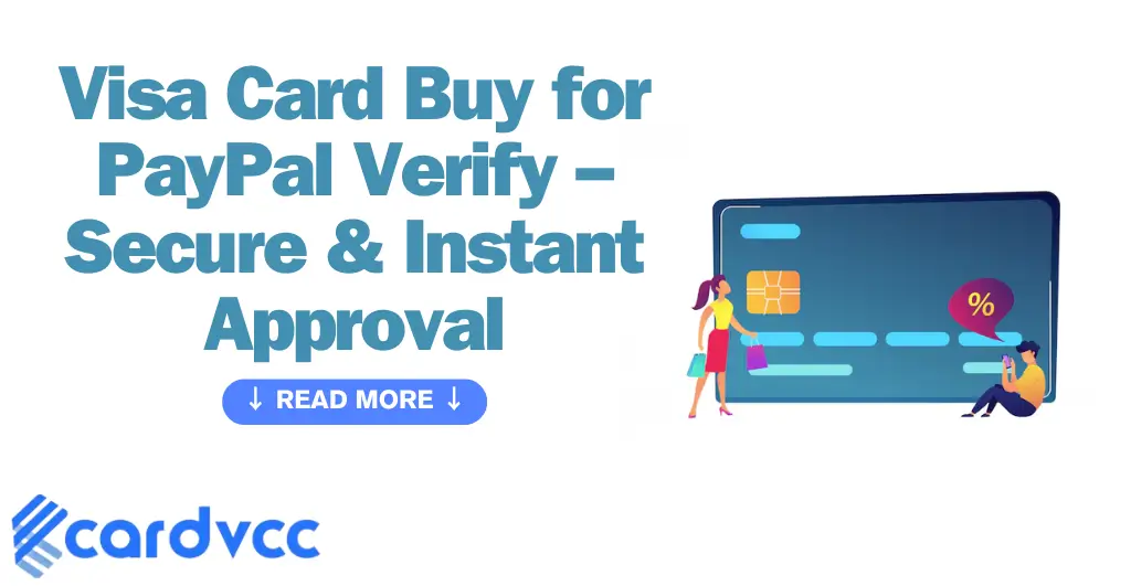 Visa Card Buy for Paypal Verify