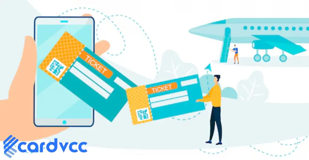 virtual visa or mastercard buy for air ticket purchase american airlines