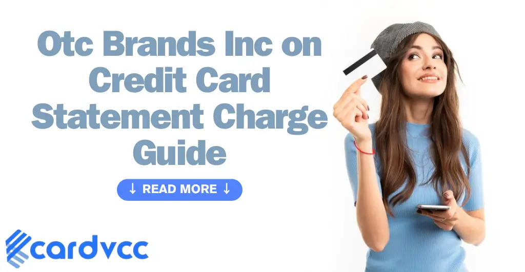 Otc Brands Inc on Credit Card Statement