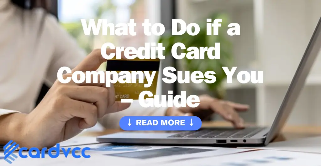 What to Do if a Credit Card Company Sues You