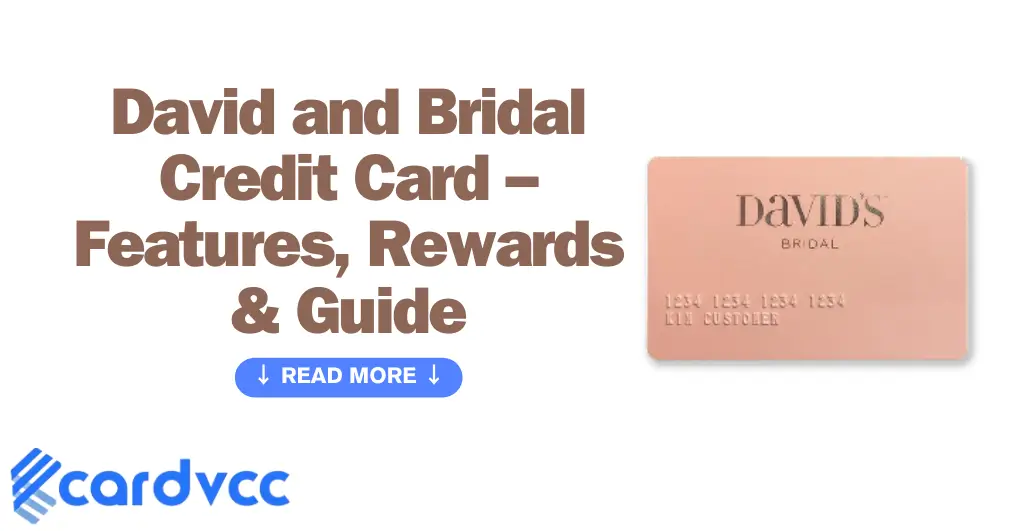 David and Bridal Credit Card