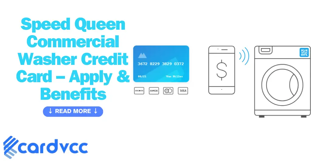 Speed Queen Commercial Washer Credit Card