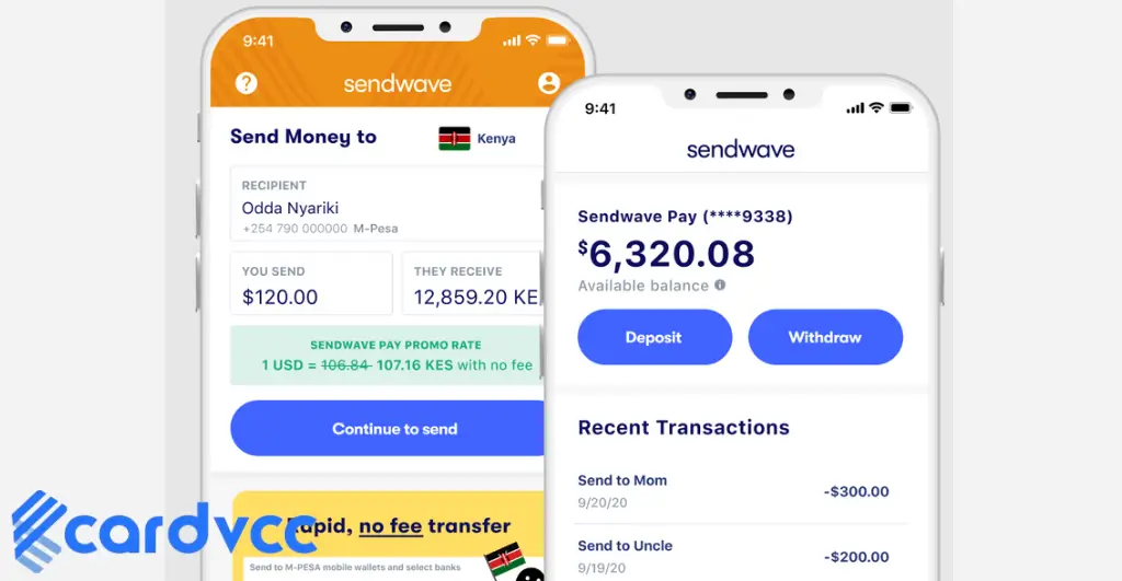 sendwave credit card benefits