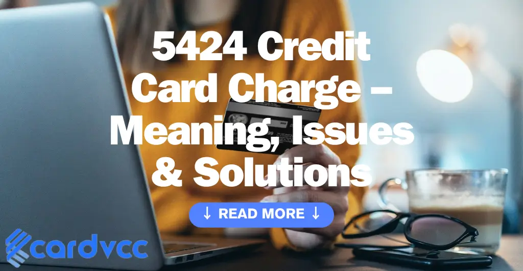 5424 Credit Card