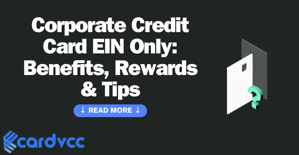 Corporate Credit Card Ein Only