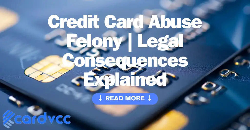 Credit Card Abuse Felony