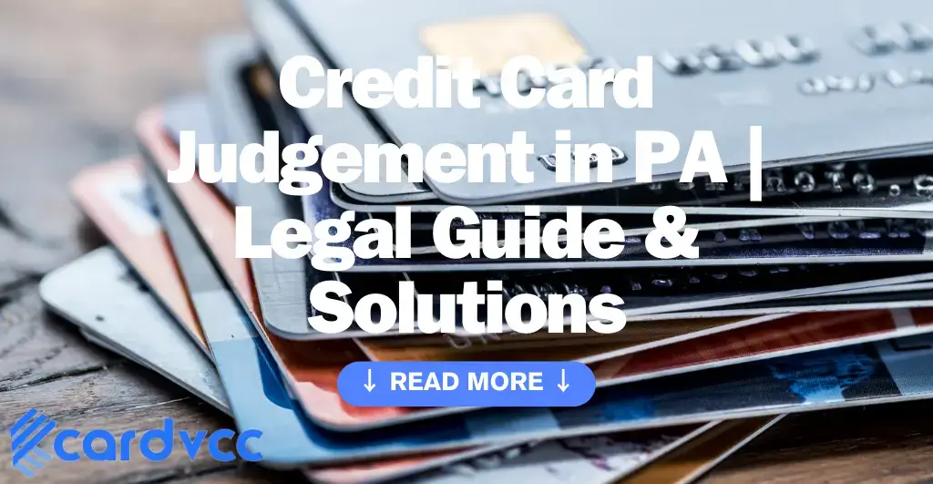 Credit Card Judgement in Pa