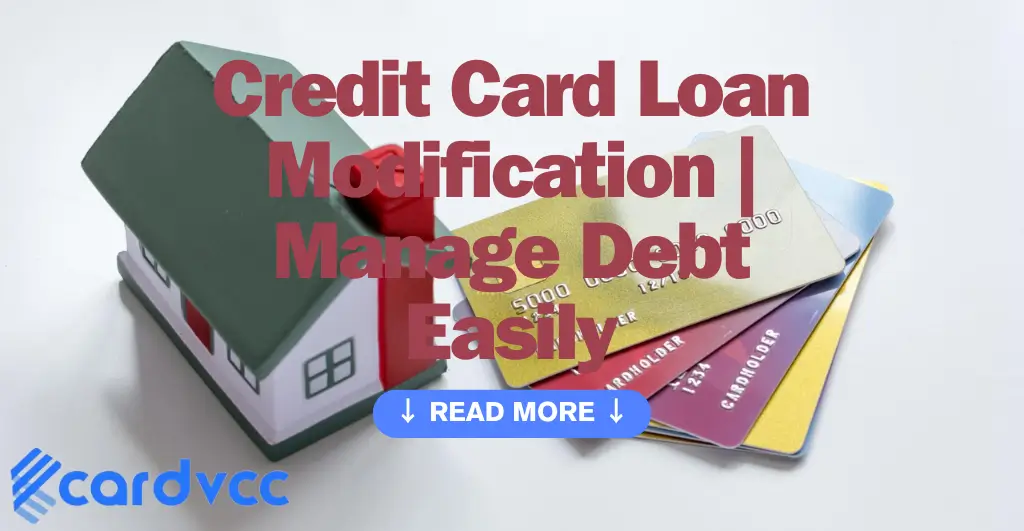 Credit Card Loan Modification