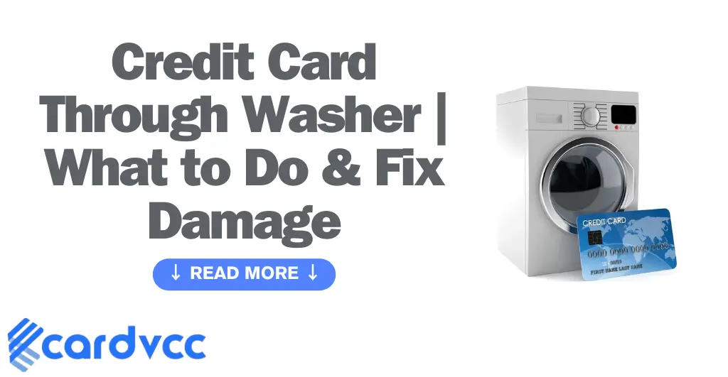 Credit Card Through Washer