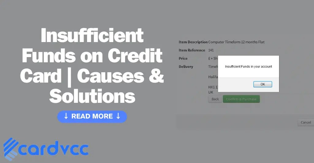 Insufficient Funds on Credit Card