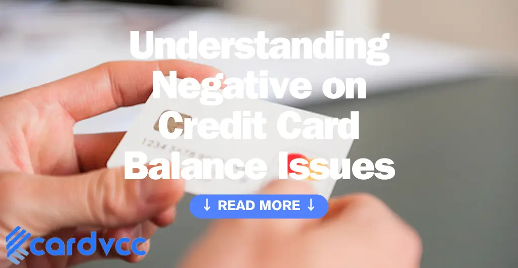 Negative on Credit Card