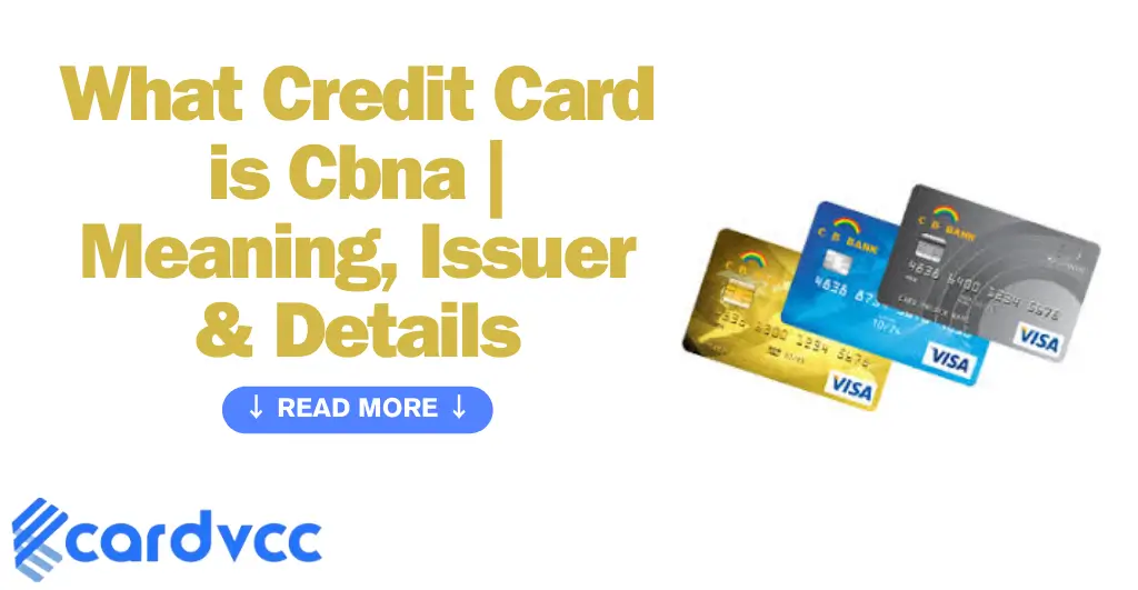What Credit Card is Cbna