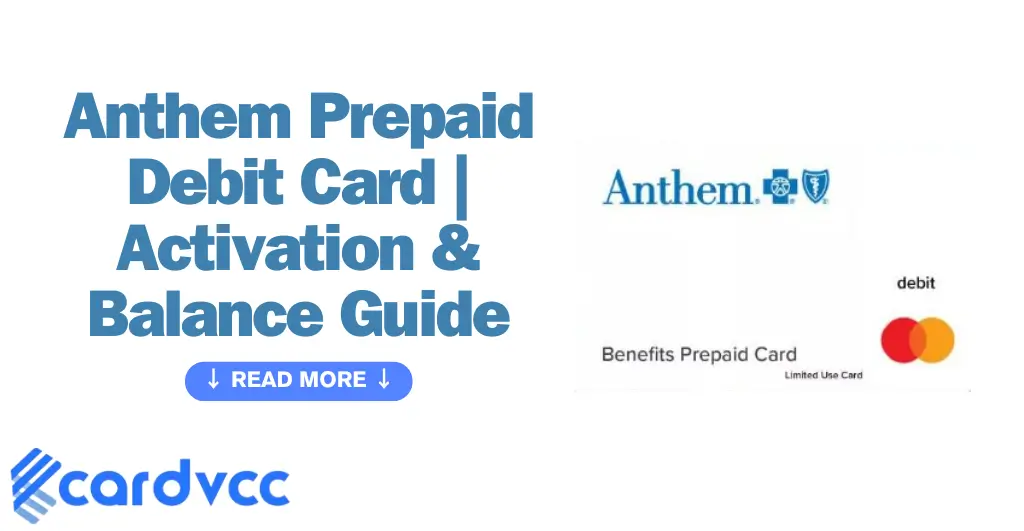 Anthem Prepaid Debit Card