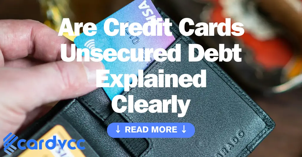 Are Credit Cards Unsecured Debt