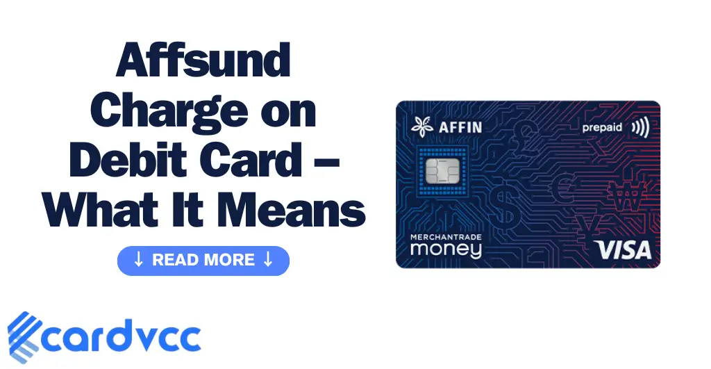 Affsund Charge on Debit Card