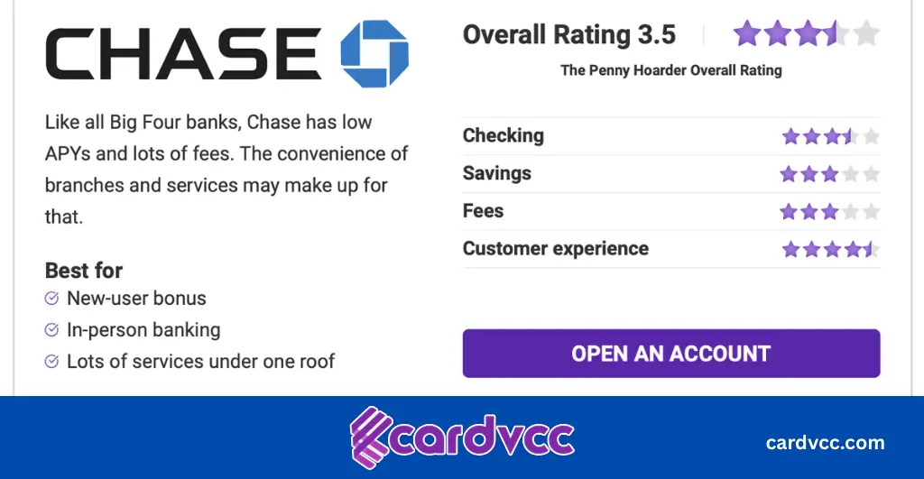 Chase Bank Monthly Service Fees