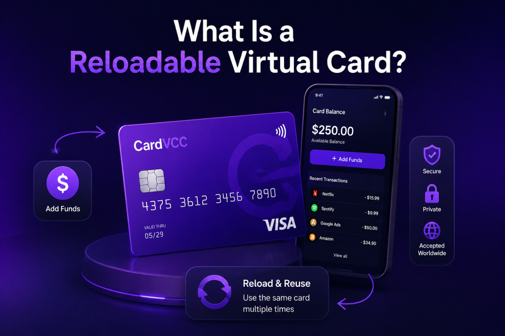 reloadable visa